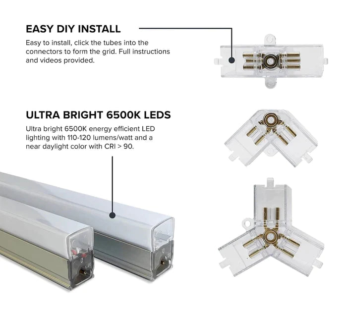 HIVE Gen 2 LED Lighting provides a more durable 3-pin design and includes Ultra Bright 6500K LEDS that are UL Certified.