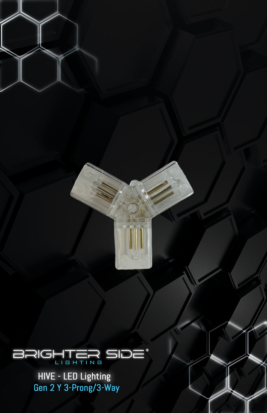 HIVE - (Gen 2) 120 Degree 3-way Y Connector