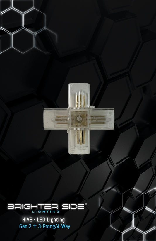 HIVE - (Gen 2) 90 Degree 4-way Connector